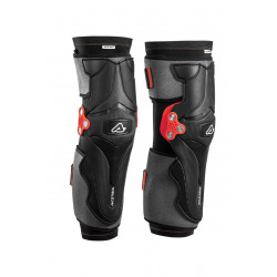 Genouillères X-STRONG - Noir/Rouge