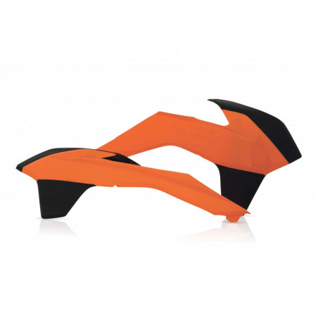Ouies de radiateurs KTM EXC/EXCF 14-16 + SX/SXF 13-15 - Noir/Orange 2016