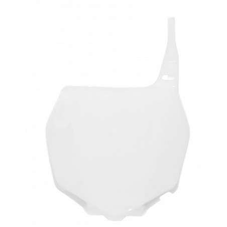 FRONT NUMBER PLATE SUZUKI RM 125/250 01-08 + RMZ250 07-09 + RMZ450 05-07 - WHITE