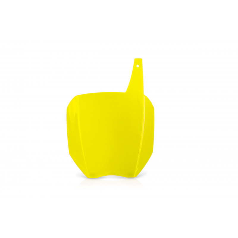 FRONT NUMBER PLATES RIDER AUTOGRAPH - YELLOW