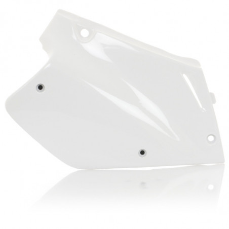 Plaques Latérales Honda CR 125R 95-97 + CR250 95-96 - Blanc