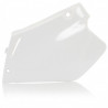 Plaques Latérales Honda CR 125R 95-97 + CR250 95-96 - Blanc