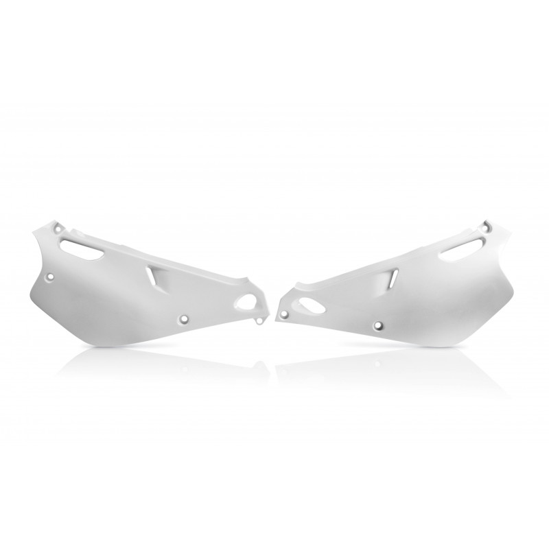Plaques Latérales Yamaha YZ 80 95-01 - Blanc