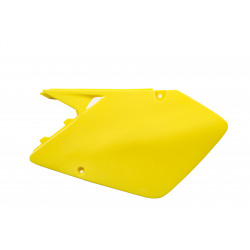 Plaques Latérales Suzuki RM 125 01-02 + RM250 00-02 - Jaune