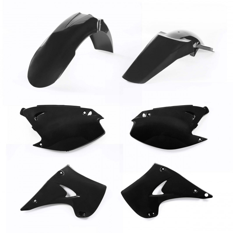 Kit Plastique Kawasaki KX 125/250 03-08 - Noir