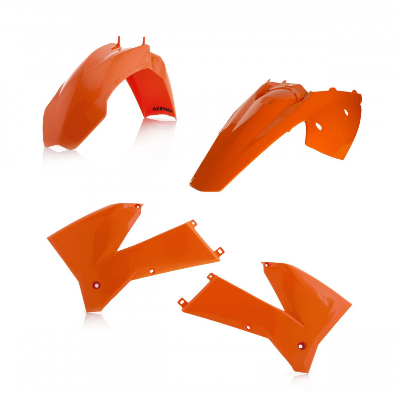 PLASTIC KIT KTM EXC 05-07 - ORANGE PLASTIC KIT KTM EXC 05-07 - ORANGE