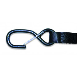 Sangles 25mm (2pcs.) - Noir