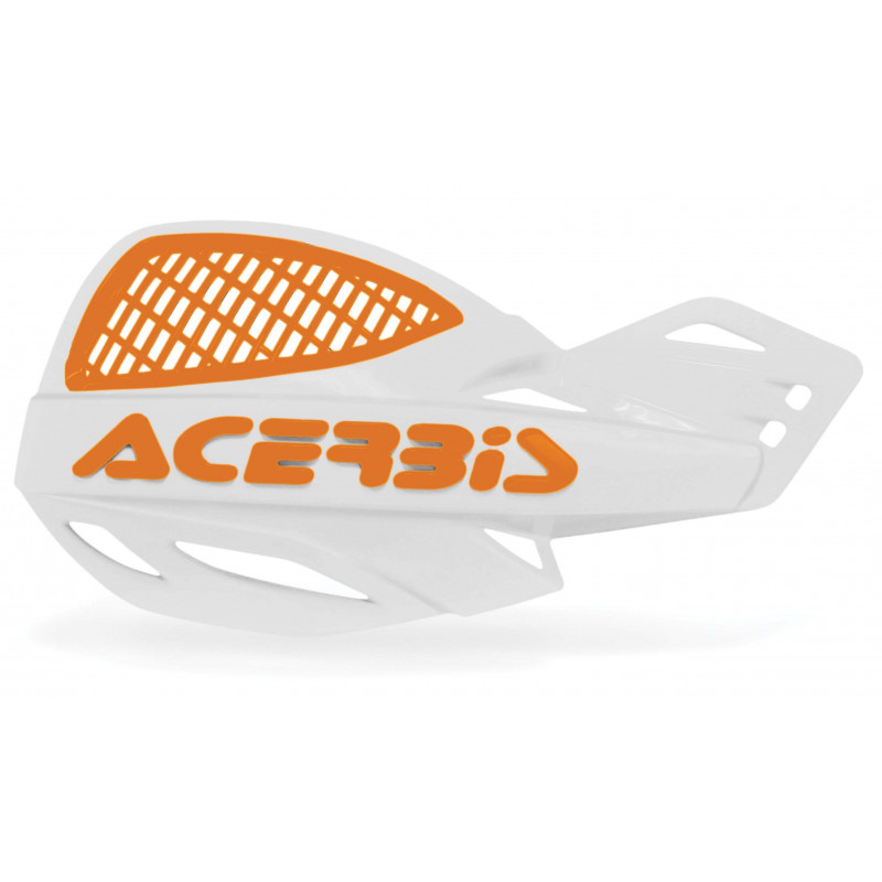 Protèges mains VENTED UNIKO - Blanc/Orange Protèges mains VENTED UNIKO - Blanc/Orange