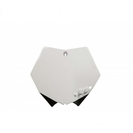 FRONT NUMBER PLATE KTM SX 07-12 - WHITE