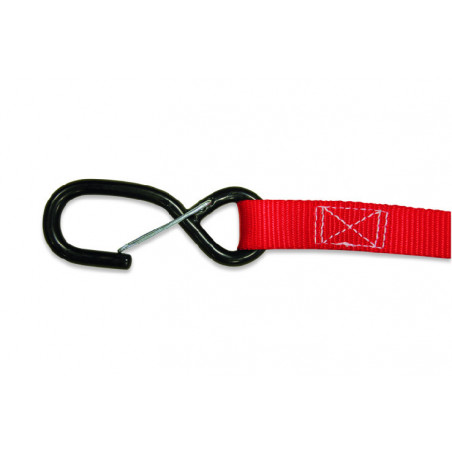 TIE DOWNS 35MM (2PCS.) - RED