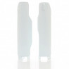 Protèges fourches Honda CR125/250 95-03 + CRF450 02-03 - Blanc