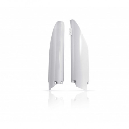 LOWER FORK COVER SUZUKI RM 125/250 07-08 + RMZ 250/450 07-17 - WHITE