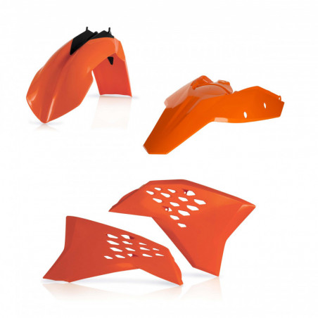 PLASTIC KIT KTM EXC 08-11 - ORANGE