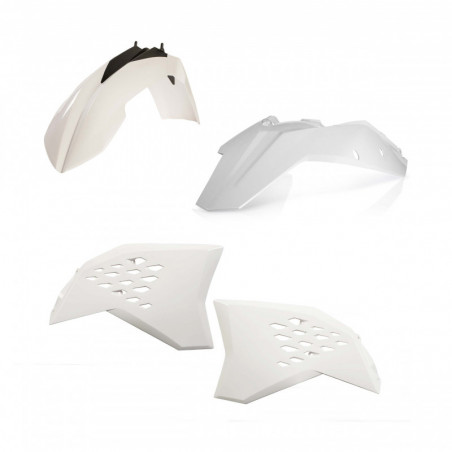 PLASTIC KIT KTM EXC 08-11 - WHITE