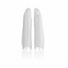 Protèges fourches Yamaha YZ 125/250 08-14 + YZF 08-09 - Blanc