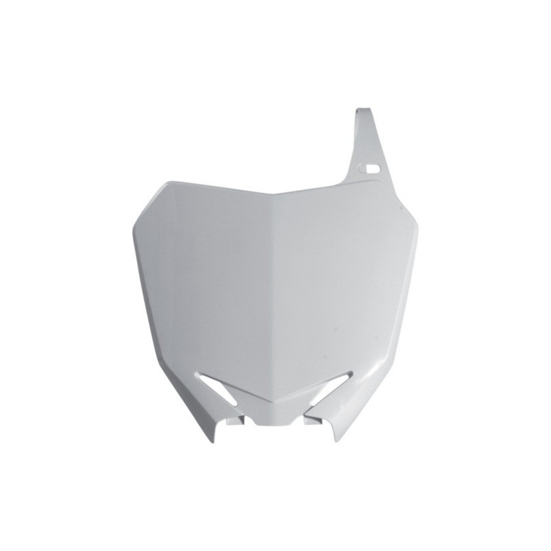 Plaque Avant Suzuki RMZ250-450 08-17 - Blanc
