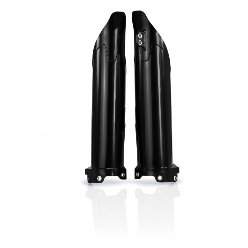 Protèges fourches Kawasaki KXF250 09-16 + KXF450 09-15 - Noir