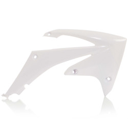 Ouies de radiateurs Honda CRF250 10-13 + CRF450 09-12 - Blanc
