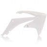 RADIATOR SCOOPS HONDA CRF250 10-13 + CRF450 09-12 - WHITE