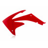 Ouies de radiateurs Honda CRF250 10-13 + CRF450 09-12 - Rouge