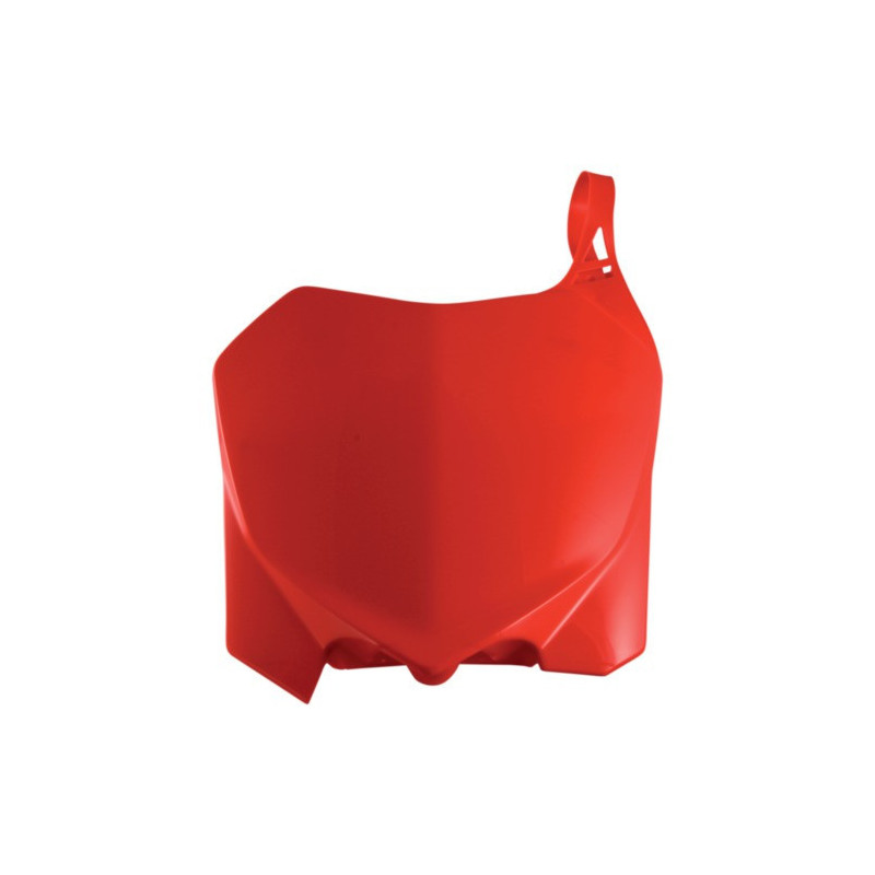 Plaque Avant Honda CRF250 10-13 + CRF450 09-12 - Rouge