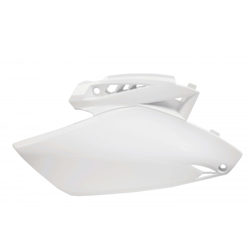 Plaques Latérales Yamaha YZF250 10-13 - Blanc Plaques Latérales Yamaha YZF250 10-13 - Blanc