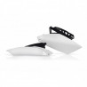 Plaques Latérales Yamaha YZF250 10-13 - Blanc/Noir
