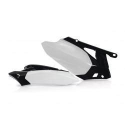 Plaques Latérales Yamaha YZ 450 10/13 - Blanc/Noir