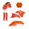 FULL PLASTIC KIT KTM SXF 07-10 - ORANGE