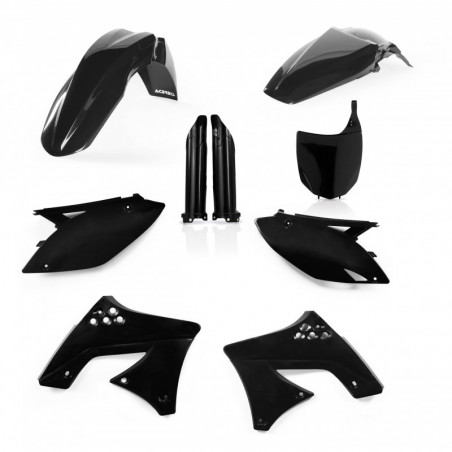 FULL PLASTIC KIT KAWASAKI KXF250 09/12 - BLACK
