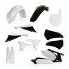 Full Kit Plastique Yamaha YZF450 10-13 - Blanc/Noir