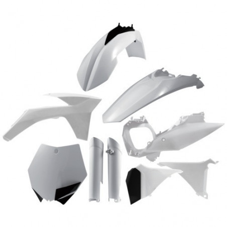 Full Kit Plastique KTM SX 2011 - Blanc