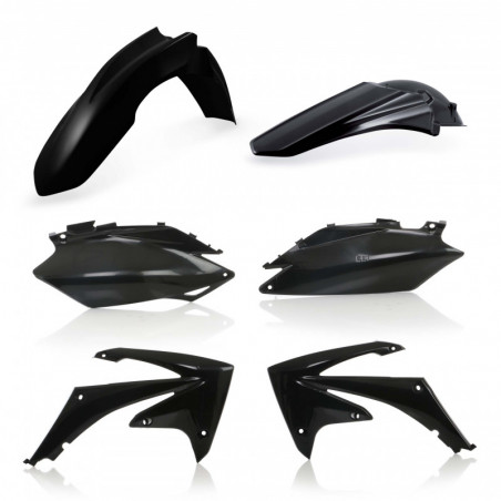 PLASTIC KIT HONDA CRF250 11-13 + CRF450 11-12 - BLACK