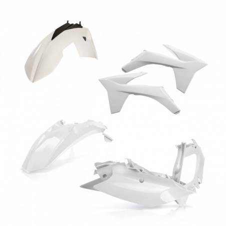 Kit Plastique KTM EXC 12-13 - Blanc