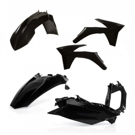 PLASTIC KIT KTM EXC 12-13 - BLACK