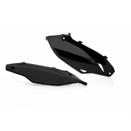 Plaques Latérales Kawasaki KXF450 12-15 + 250 13-16 - Noir