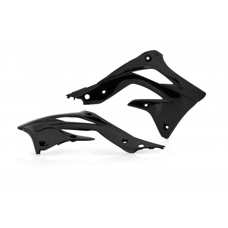 Ouies de radiateurs Kawasaki KXF450 12-15 + 250 13-16 - Noir