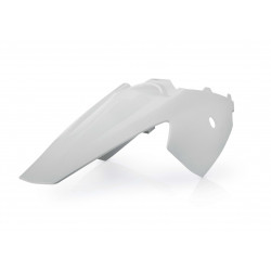 Garde Boue Arrière + Plaques Latérales KTM SX 85 04-12 - Blanc