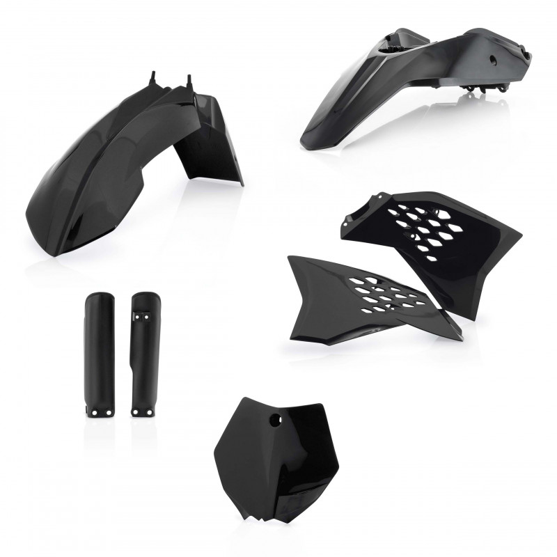 Full Kit Plastique KTM SX65 09-12 - Noir