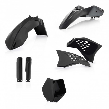 FULL PLASTIC KIT KTM SX65 09-12 - BLACK