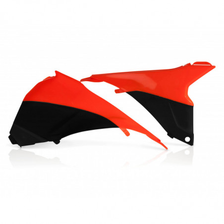 Plastique Boite à Air KTM SX/SXF 13-15 - Fluo Orange/Noir
