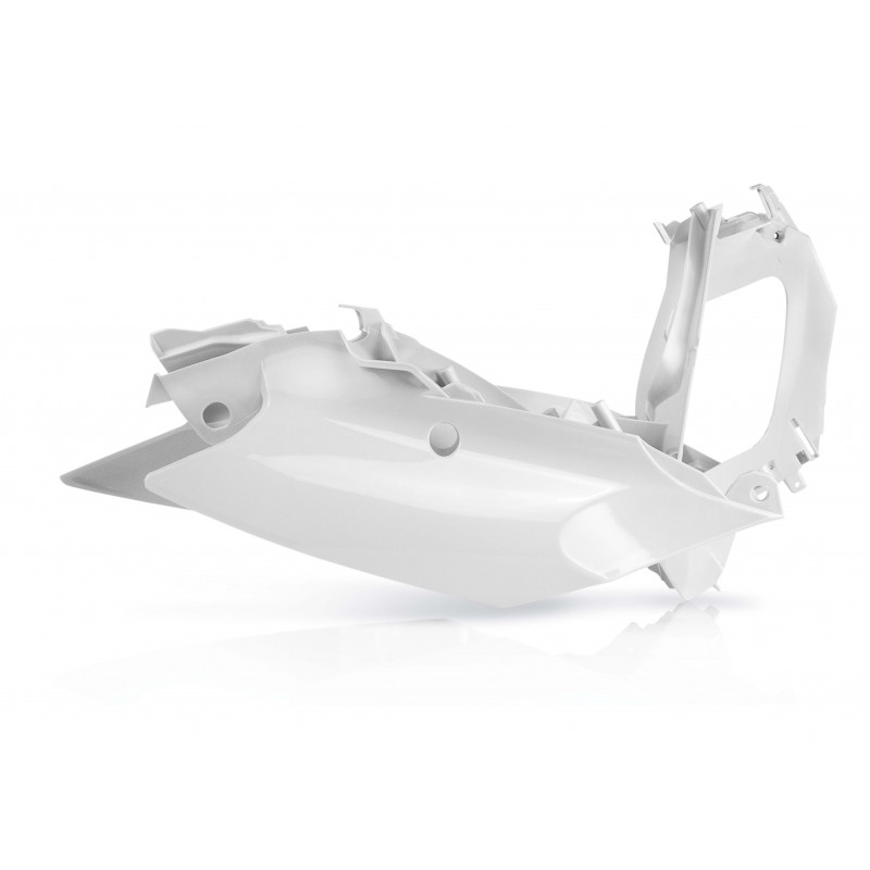 Plastique Boite à Air + Plaques Latérales KTM EXC 12-16 + SX 11-15 - Blanc