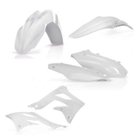 PLASTIC KIT KAWASAKI KXF450 12-15 - WHITE