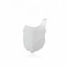 Plaque Avant Kawasaki KXF250 13-16 + KXF450 13-15 - Blanc