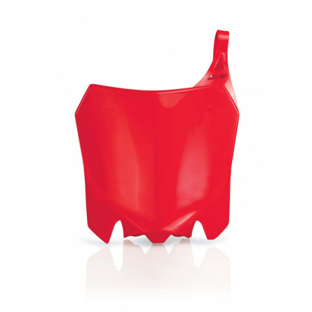 Plaque Avant Honda CRF450 13-16 + 250 14-17 - Rouge