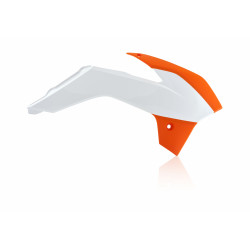 Ouies de radiateurs KTM SX 85 13-17 - Orange/Blanc