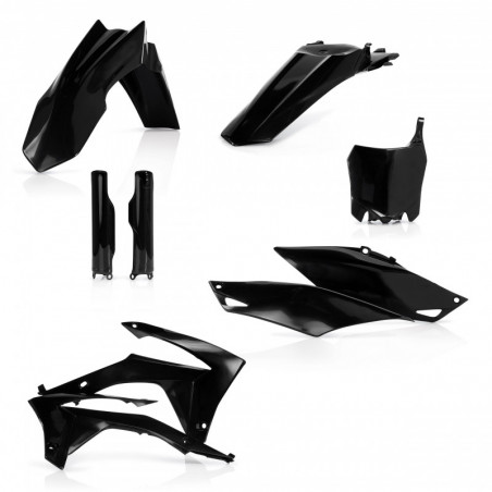 Full Kit Plastique Honda CRF250 14-17 + CRF450 13-16 - Noir