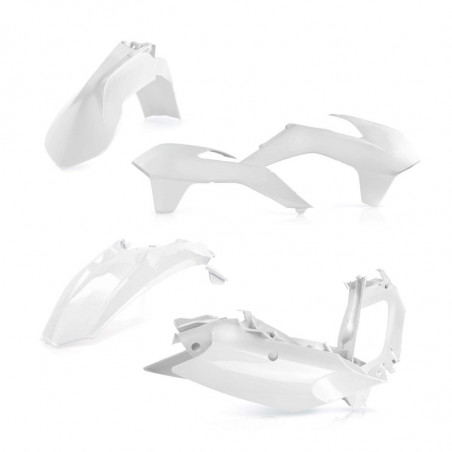 Kit Plastique KTM EXC/EXCF 14-16 - Blanc