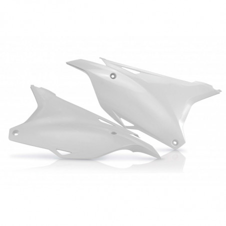 Plaques Latérales Kawasaki KX 85/100 14-23 - Blanc