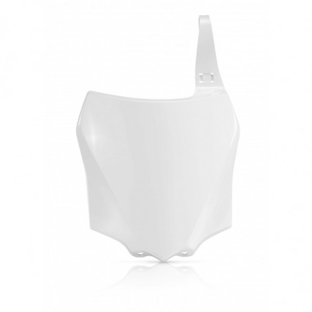 Plaque Avant Kawasaki KX 85/100 14-23 - Blanc